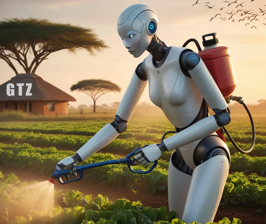 Tesla AI Robot assists in agricultural tasks, such as planting, harvesting, and monitoring crops, enhancing farm efficiency.