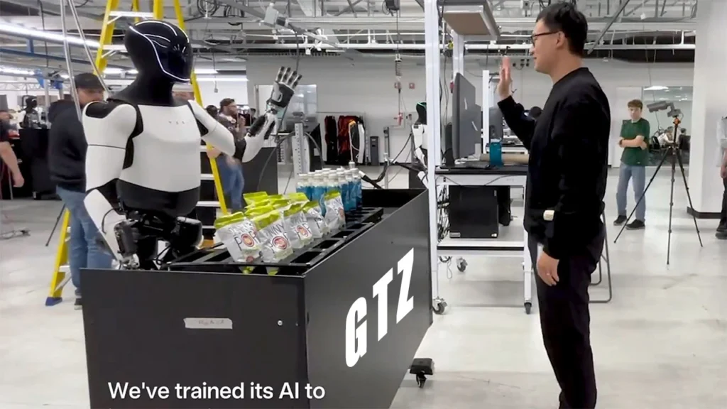 Tesla AI Robot stands out with its advanced capabilities, integration of Tesla's AI technology, and humanoid design.