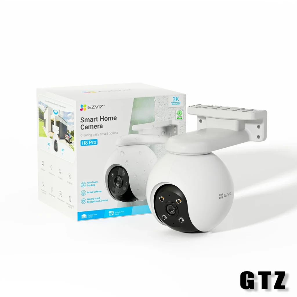 EZVIZ HB8 4G security camera setup process, showcasing its user-friendly installation steps.