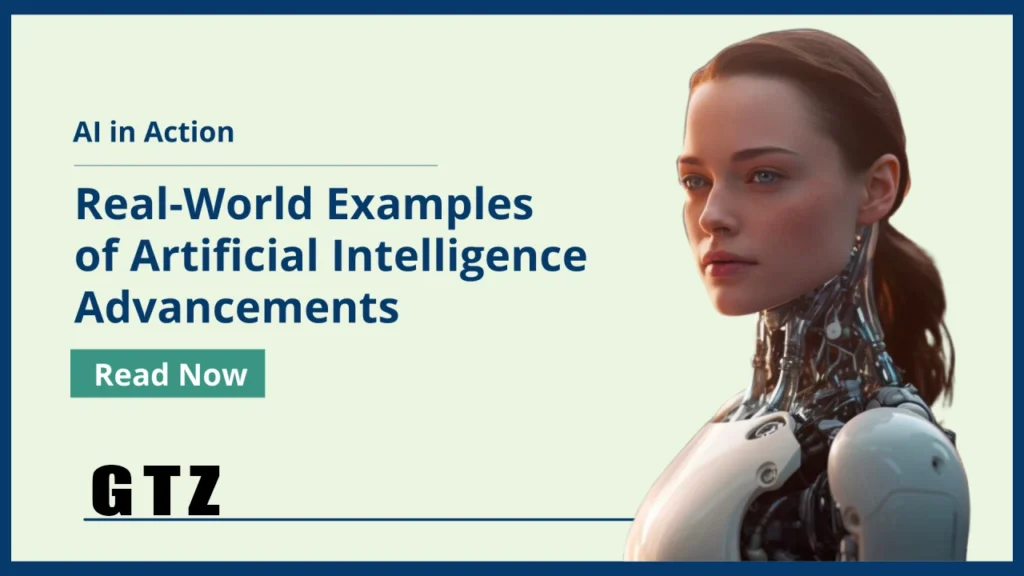 Real-life examples of AI automation in hospitals, factories, homes, and stores, showcasing robots and smart tools in action