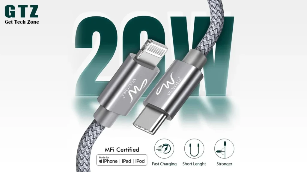 Use a good-quality charging cable for safe and efficient phone charging with a laptop charger. Avoid overheating and slow charging.